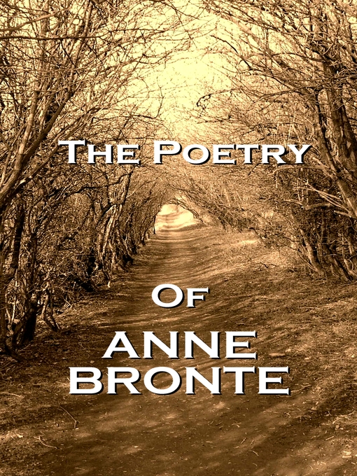 Cover image for The Poetry of Anne Brontë